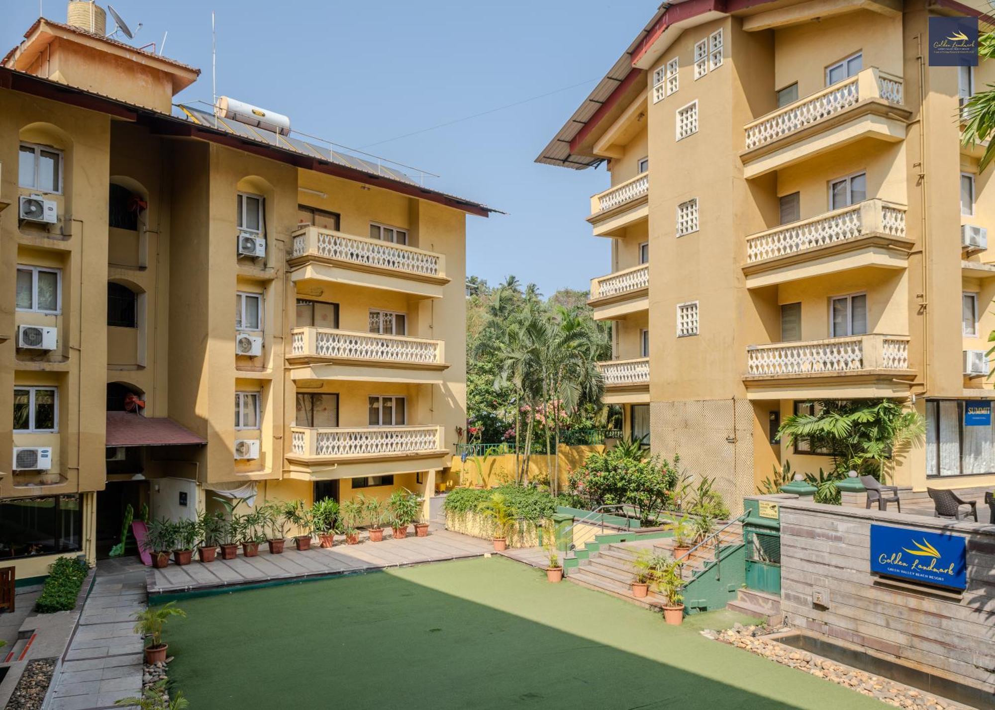 Golden Landmark Green Valley Beach Resort Dona Paula Εξωτερικό φωτογραφία
